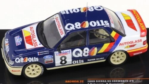 Modellino auto rally scala 1:43 Ixo Model  FORD SIERRA RS COSWORTH N.8 RALLY ... - Immagine 1 di 1