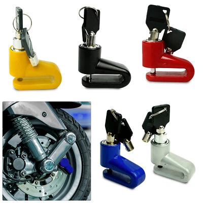 Brake Disc Lock Motorcycle Lock for Scooter Bicycle Motorcycle with Keys - Image 1 of 4