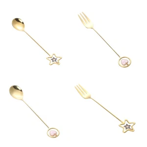 Christmas Gift Cutlery Xmas Fork Dinnerware Xmas Tableware - Picture 1 of 12