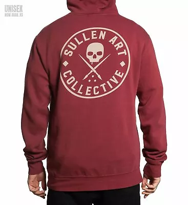 Sudadera con capucha Sullen Art Collective Ever Skull Logo tatuada de palo de rosa SCM3318 Foto 1 de 4