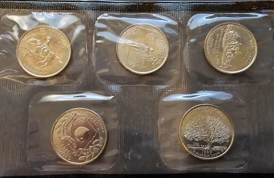 1999-D STATEHOOD QUARTERS IN ORIGINAL MINT SET CELLO PACK - FREE SHIPPING - Image 1 of 2
