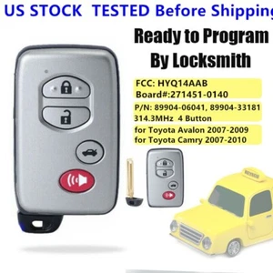 for Toyota Avalon Camry 2007-2009 Smart Keyless Remote Key Fob 4Btn 271451-0140 - Imagen 1 de 4