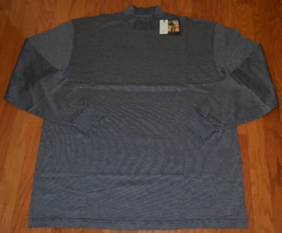 Nueva camisa de manga larga negra ECRU de Byron Nelson GOLF para hombre talla grande BN3317 Foto 1 de 4