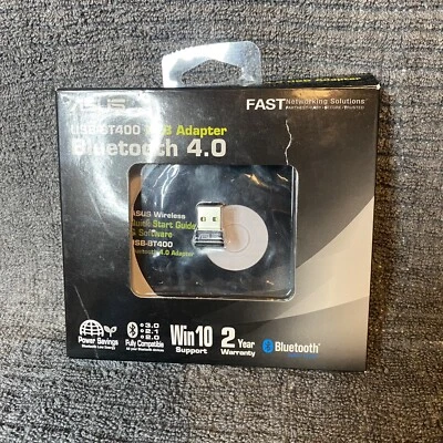 ASUS USB-BT400 USB 2.0 Bluetooth 4.0 Adapter - Image 1 of 4