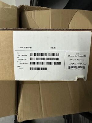 思科 7940G IP 电话 2 线液晶屏 — 第 1/2 张图片