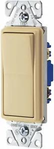 Cooper 7503V-BOX 15 Ampere 120 Volt Decoratore a 3 Vie, Avorio - Foto 1 di 1