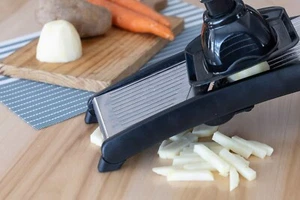 Nesco Adjustable Mandoline Slicer with Stainless Steel Blades – Food Cutter Tool - Picture 1 of 4