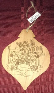 Disney Epcot Germany World Showcase Feliz Navidad Adorno de Navidad Nuevo - Imagen 1 de 3