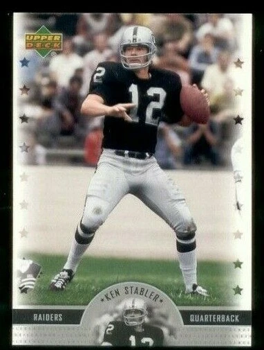 2005 Upper Deck Legends KEN STABLER Oakland Raiders Card - Image 1 of 1