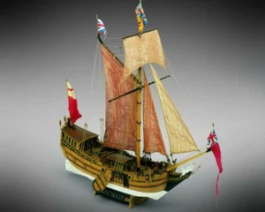 Dusek Mamoli MV28 Yatch Mary, wooden model kit, scale 1:54 - Foto 1 di 3