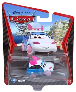 Vehículo diecast Mattel 2012 Disney Pixar Cars 2 Suki nuevo en paquete sellado - Imagen 1 de 6