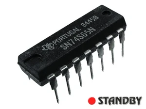 4pcs 74S65 DIP14, TEXAS SN74S65N, 4-2-3-2 Input AND-OR-Invert Gates with O.C. - Bild 1 von 1