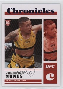2023 Panini Chronicles UFC Rookies Purple /49 Josiane Nunes #100 Rookie RC