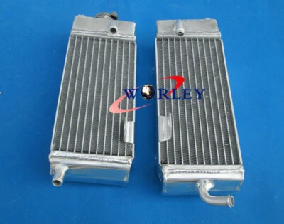 Radiador de aluminio L&R para Yamaha YZ125 YZ 125 1989 1990 1991 1992 89 90 91 92 Foto 1 de 4