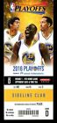 Ticket Basketball Golden State Warriors Playoff 2016 Phantom Portland Trailblaze