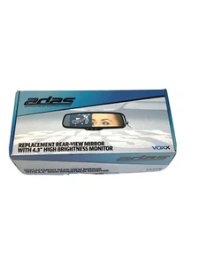 Nuevo espejo retrovisor de repuesto VOXX RVM200 con monitor de alto brillo de 4,3 - Imagen 1 de 11