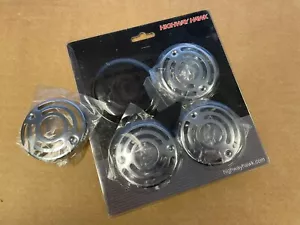 Kawasaki VN 800/ VN 1500 Drifter CHROME INDICATOR/TURNSIGNAL GRILLS: M001684 - Picture 1 of 6