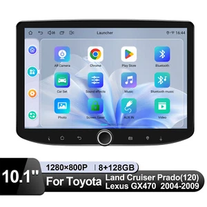 HD 10.1 Inch Android Auto stereo For 04-09 Lexus GX470 Support Mark Levinson Amp - Foto 1 di 16