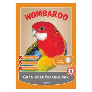 Wombaroo Granivore Rearing Mix 250g 1kg Parrots Pigeons Birds Protein Pet Food - Picture 1 of 14