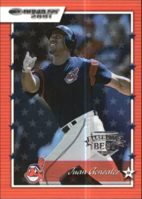 2001 Donruss Baseball's Best Silver #37 Juan Gonzalez - NM-MT - Image 1 of 2