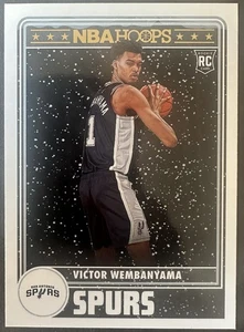 2023 NBA Hoops Holiday Victor Wembanyama Rookie Tribute #298 Spurs RC - Picture 1 of 2