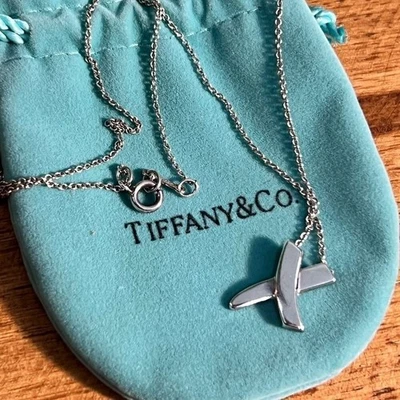 Tiffany & Co X Pendant Paloma Piccaso Necklace - Image 1 of 4