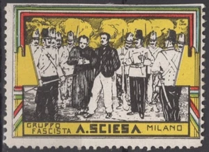 ER7653 Erinnofili Propaganda: Gruppi Rionali Fascisti - A.Sciesa - Non comune - Foto 1 di 1