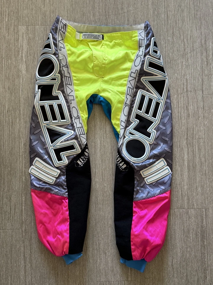 Vintage 1992 O'Neal Racing IFS Motocross Racing Pants 36 - AXO Fox - Image 1 of 4