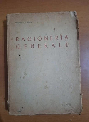 Ragioneria Generale Ed.  V. Di Rosa - 1956  - Immagine 1 di 4