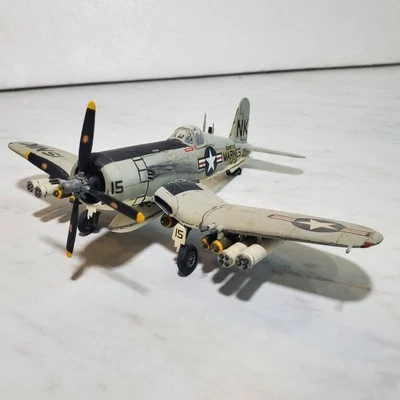 Vintage Vought F4U-5N Corsair USAF Fighter 1/72? 48? Plastic Model Fighter Plane - Image 1 of 4