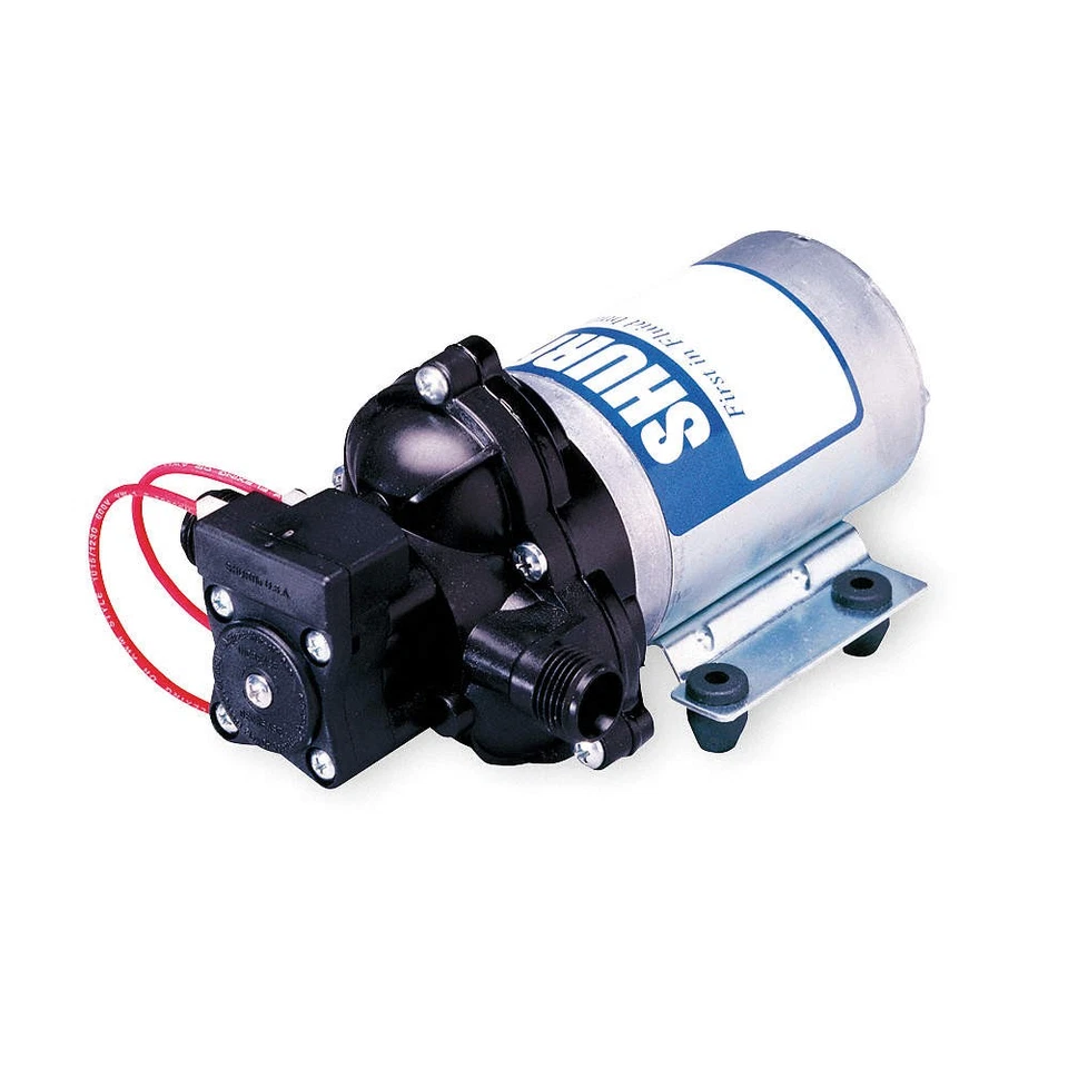 Bomba de diafragma SHURFLO 2088-394-154, PolyP, 3 Cmb, 3,2 gpm, 45 psi 4UN20 Foto 1 de 1