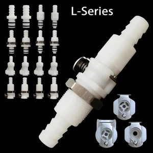 1Pcs Quick Shut-Off Hose Joint Quick Coupler For Hose Pipe Tube - Picture 1 of 28