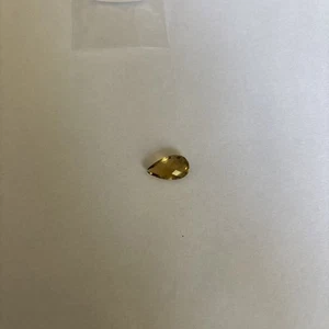 A Large Pear Shaped Citrine Gemstone 4.90 Cts - Picture 1 of 3