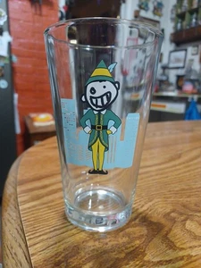 Newbury Comics Elf The Movie Buddy Christmas Pint Glass EUC - FAST SHIPPING!! - Picture 1 of 11