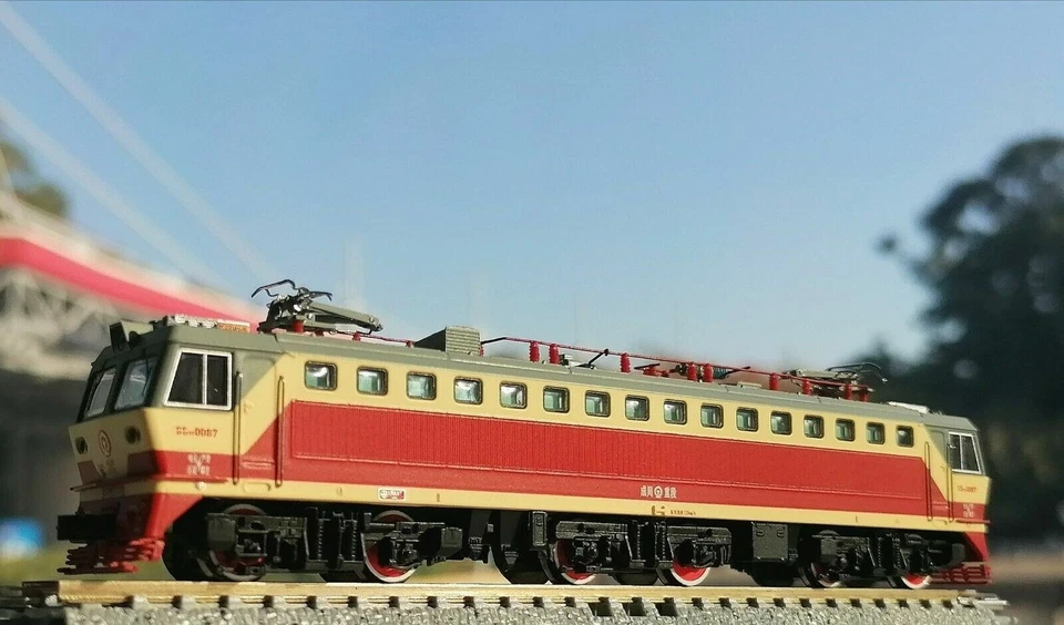China Railway N 1:160 SS7C Heavy Duty Electric lok Bo-Bo-Bo E-lok w/ ESU Sound 5 - Image 1 of 4