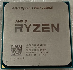 AMD Ryzen 3 Pro 2200GE 3.20GHz Processor CPU YD220BC6M4MFB (OFFERS WELCOME) - Picture 1 of 1