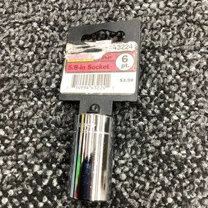 Craftsman USA 3/8” Drive 5/8 Inch 6 Point Mid Length Socket NOS On Card -GK- - Bild 1 von 3