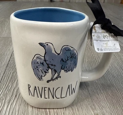New Rae Dunn HARRY POTTER RAVENCLAW 20 oz Mug Large CERAMIC 2024 HOGWARTS - Image 1 of 4
