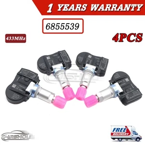 4PCS TPMS Tire Pressure Sensor For BMW 2 3 4 Series i3 i8 X1 X2 X5 6855539 - Picture 1 of 12