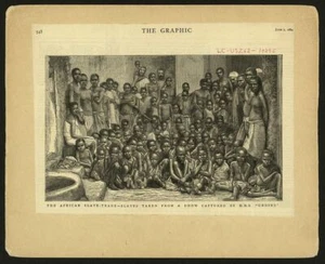8" x 10" Photo 1884 The African slave-trade - slaves taken - Picture 1 of 1