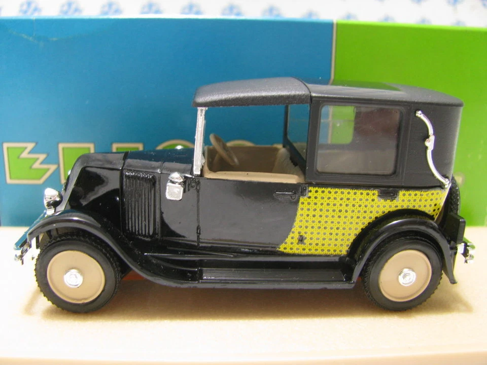 ELIGOR 1:43 AUTO DIE CAST RENAULT NN 1927 TORPEDO DECOUVERT NERO ART 1041 - Immagine 1 di 1