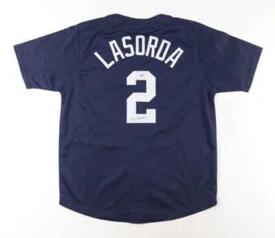 Tommy Lasorda Signed Team USA Jersey (PSA COA) Gold Medal / 2000 Summer Olympics - Image 1 of 4