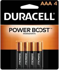 Duracell AAA 4 Pack Power Boost Alkaline Batteries