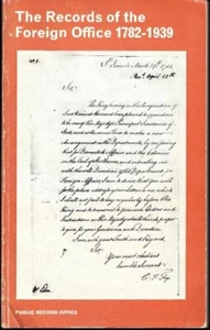 The Records of Foreign Office 1782-1939 (Public Handbooks No. 13) Great Britain - Imagen 1 de 3