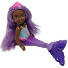 Barbie Dreamtopia Rainbow Cove Chelsea Mermaid Poseable Figure Doll Pink Tiara