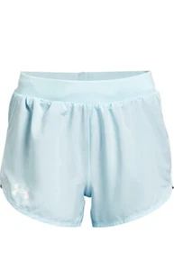 Girl's Under Armour Fly By Short Youth XL Light Blue NWT - Picture 1 of 7