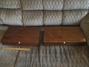 Pair of Colt Wooden Presentation Boxes Cases Displays 