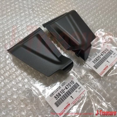 Conjunto de ventilador delantero genuino derecho y derecho Toyota Prius V ZVW41 2011-2014 FABRICANTE DE EQUIPOS ORIGINALES Foto 1 de 4