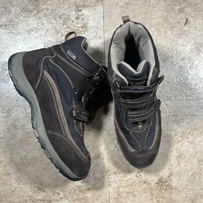 Винтажные мужские L.L. Туристические ботинки Bean утепленные коричневые замшевые на шнуровке размер 11,5 M - Изображение 1 из 4