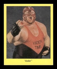 BIG VAN VADER Vtg 1997 Cardinal WWF Trivia Game Card Pro Wrestling Leon White
